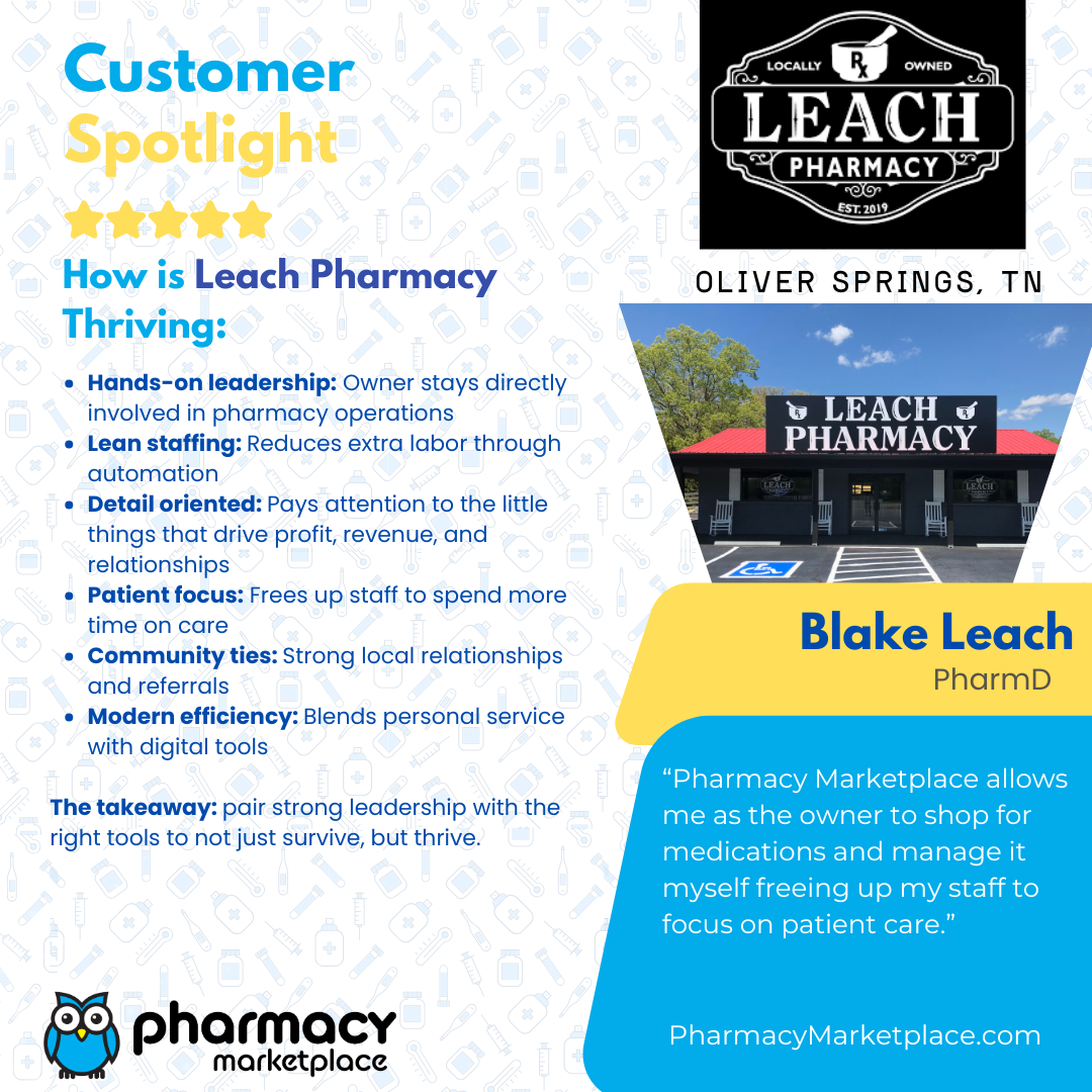Leach Family Pharmacy — Oliver Springs, TN