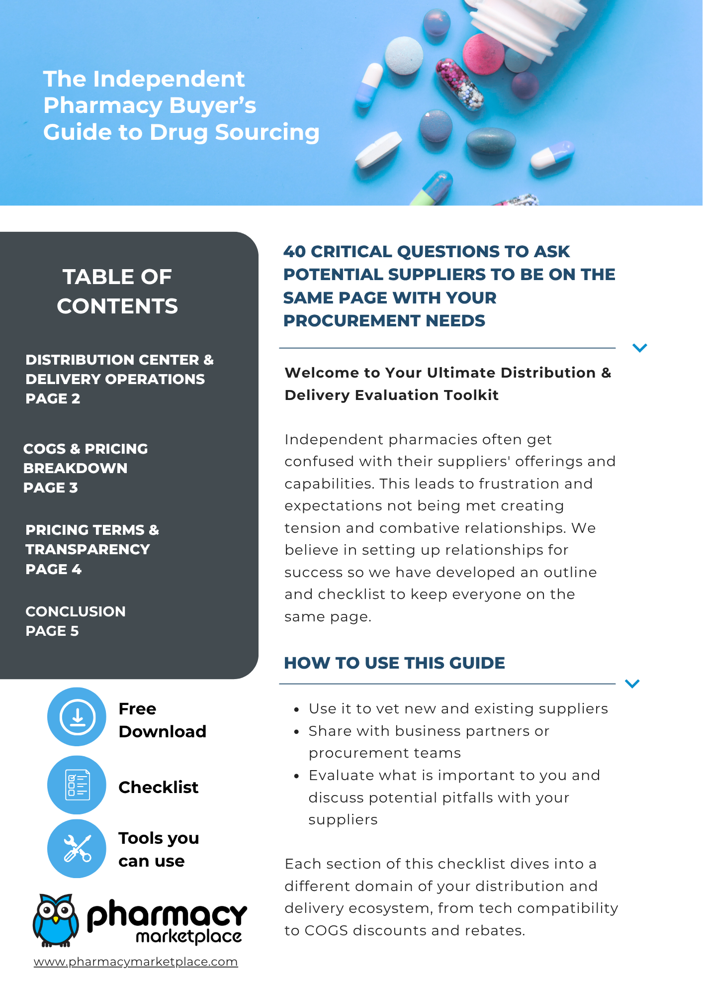 Supplier Questionnaire cover